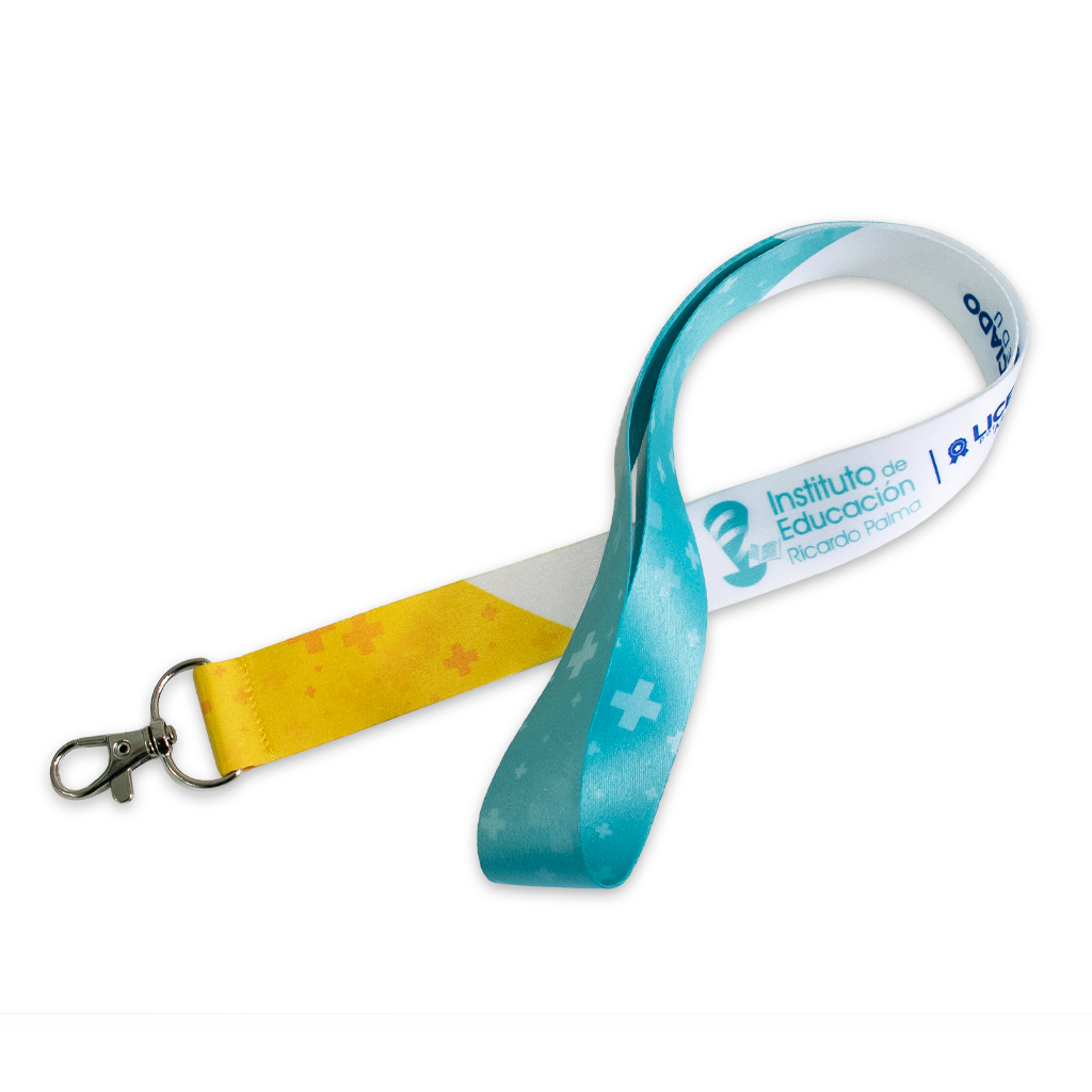 Lanyard institucional + porta fotocheck IESRP