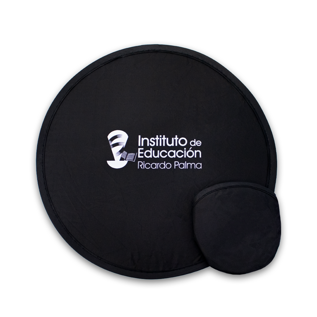 Frisbee y abanico portable IESRP
