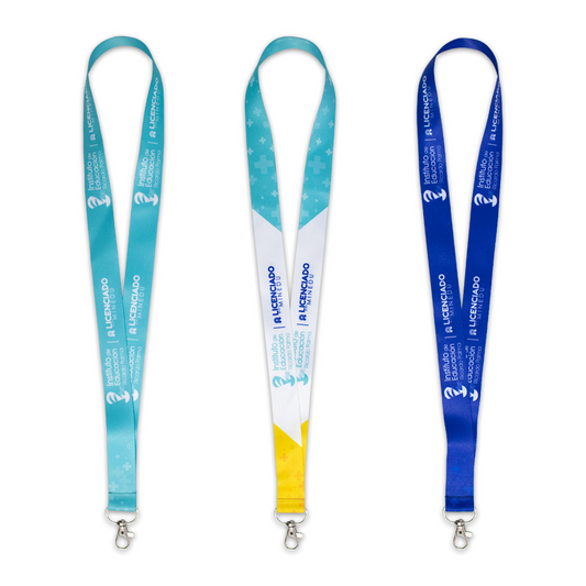 Lanyard institucional + porta fotocheck IESRP