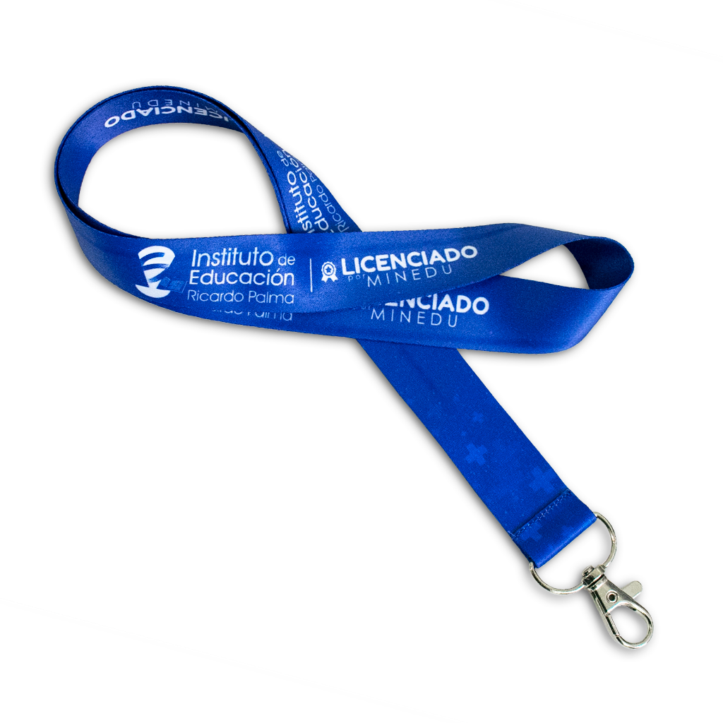 Lanyard institucional + porta fotocheck IESRP