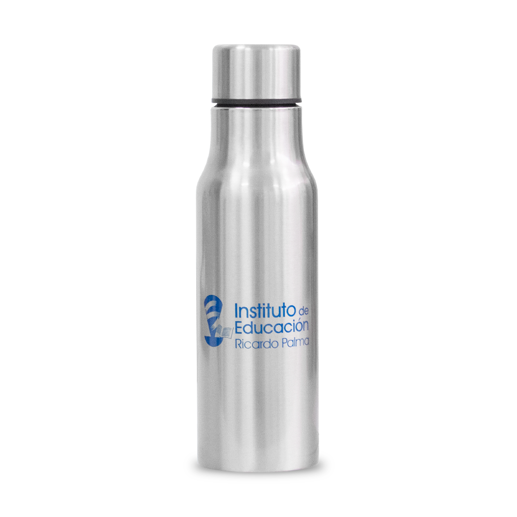 Botella con tapa de aluminio IESRP